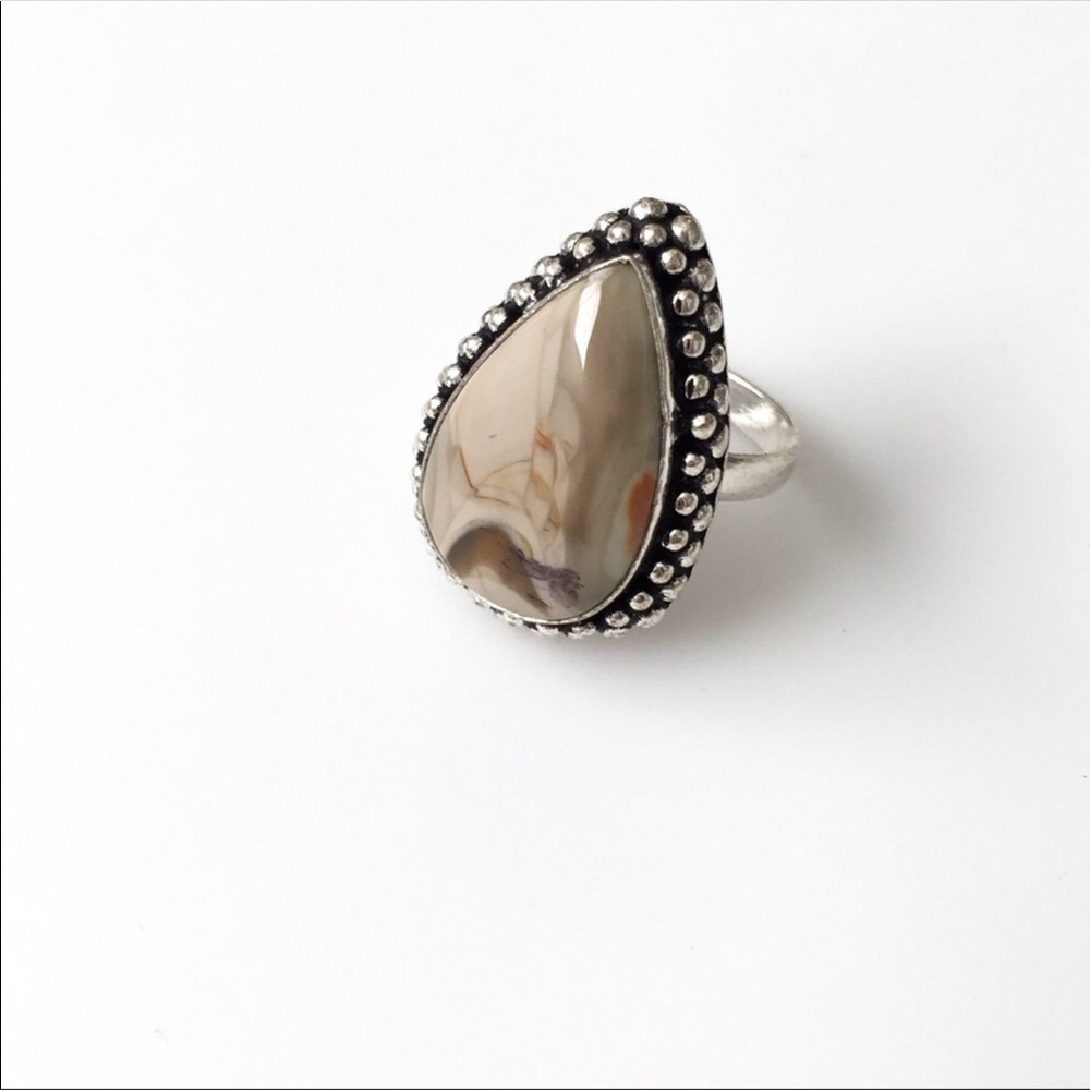 Mookaite Jasper Ring